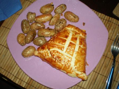 Pavé de saumon en croute